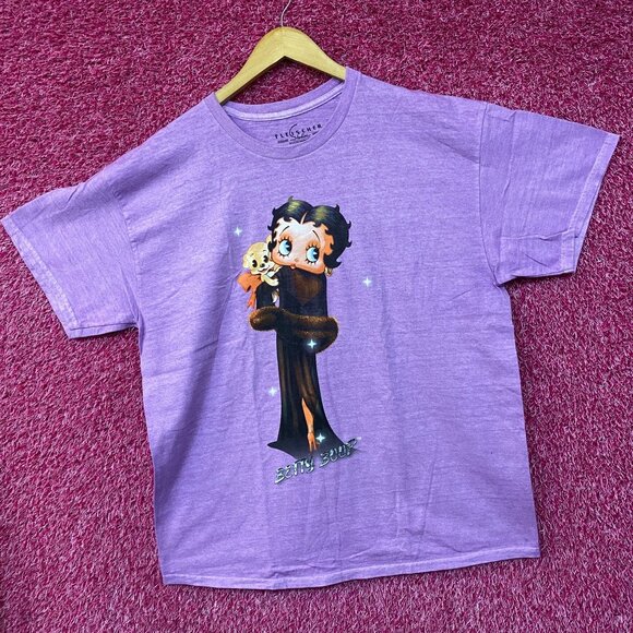 Betty Boop and Pudgy Vintage Style T-Shirt Large - Picture 3 of 4